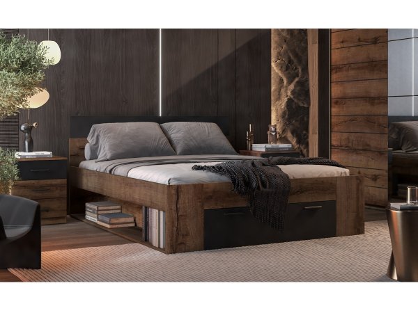 Postel BETA dub monastery/černá