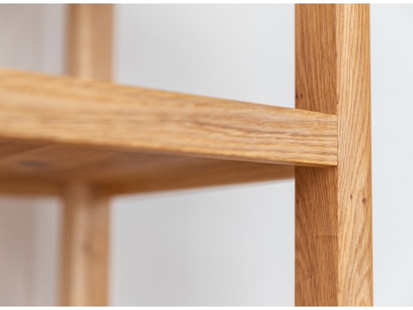 Vysoký regál ALO dub masiv