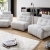Home Cinema modulární sedačka s elektrickou relaxační funkcí