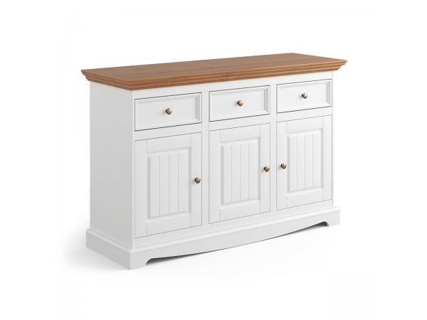 Obývací sestava LUNO 3 bílá/dub