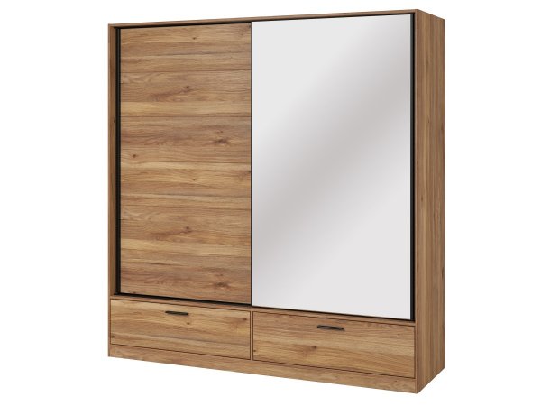 Šatní skříň BETA dub Mauvella