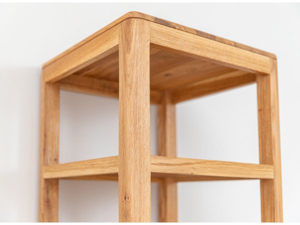 Vysoký regál ALO dub masiv