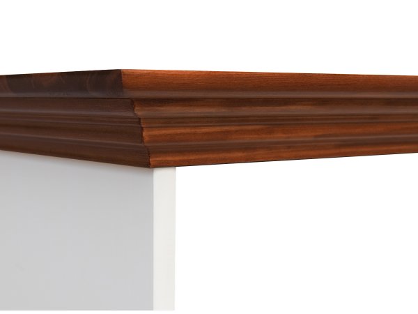 Pracovní stůl LUNO bílá/ořech