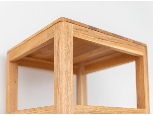 Vysoký regál ALO dub masiv