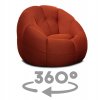 Designové otočné křeslo HAPPY