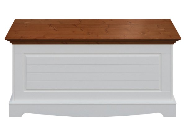 Truhla LUNO bílá/ořech