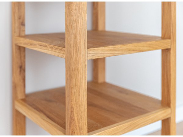 Vysoký regál ALO dub masiv