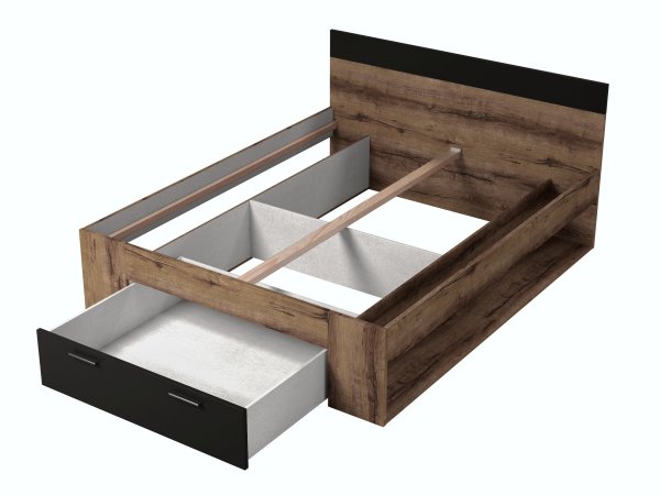 Postel BETA dub monastery/černá