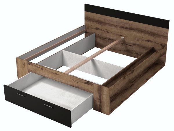 Postel BETA dub monastery/černá