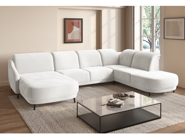 Rohová sedací souprava do tvaru U BLUES