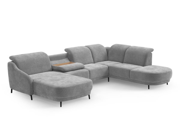 Rohová sedací souprava do tvaru U BLUES