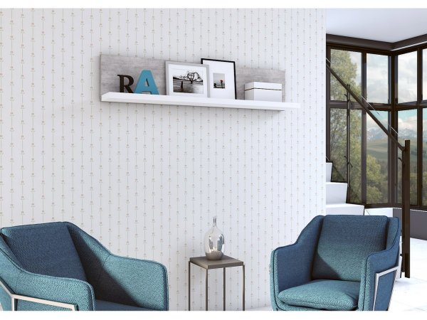 Obývací sestava BOTA bílá/beton Colorado