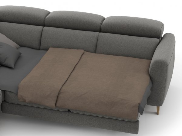 Rohová rozkládací sedací souprava NOLOST