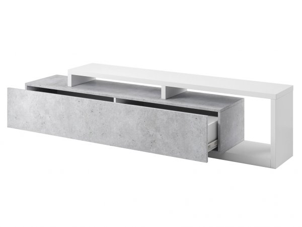 Obývací sestava BOTA bílá/beton Colorado