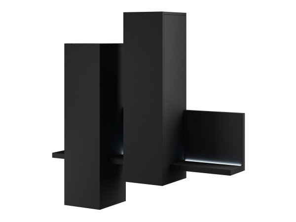 Obývací sestava BOTA černá matná