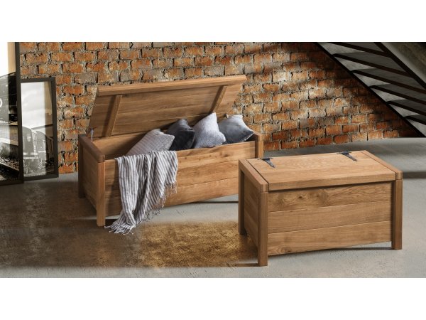 Truhla z dubového masivu BOX dub přírodní