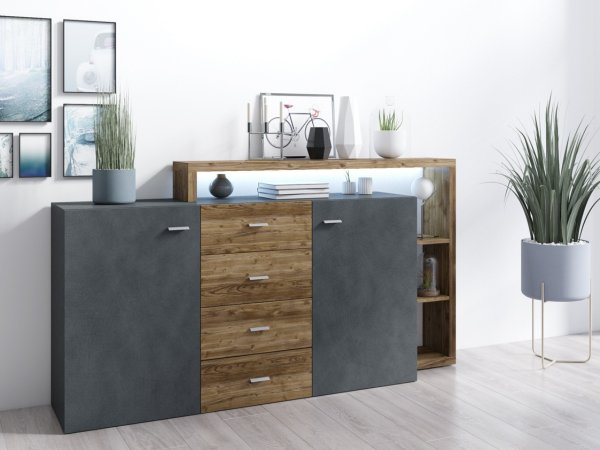 Komoda BOTA Appenzellský smrk/Matera