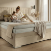 Postel boxspring s úložným prostorem BRIDGEPORT