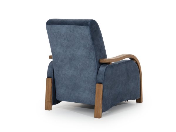 Křeslo s dřevěnými područkami KLASIK VIII