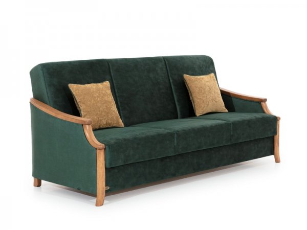 Křeslo s dřevěnými područkami ELEGANT IV