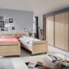 Moderní ložnice Brüssel dub stein/tmavá břidlice 4