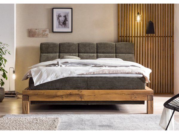 Postel boxspring BULL 2 dub masiv