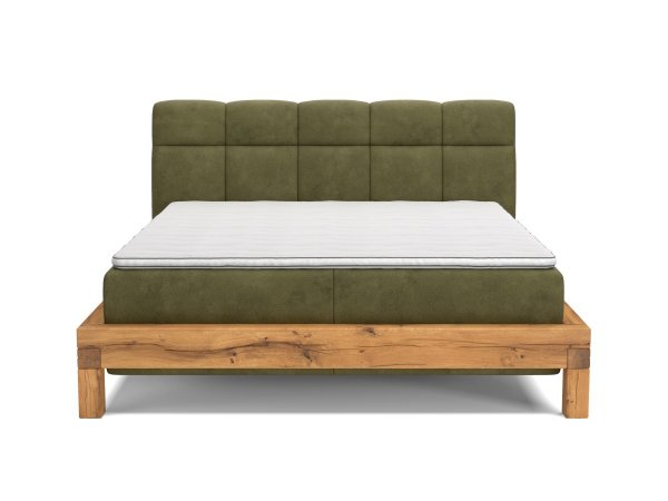Postel boxspring BULL dub masiv