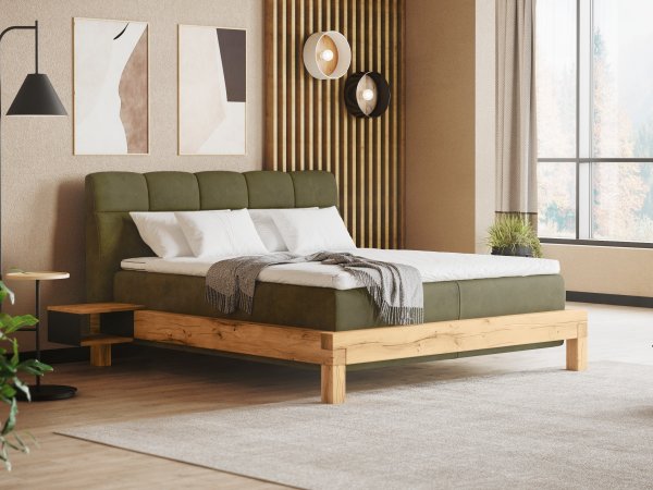 Postel boxspring BULL 2 dub masiv