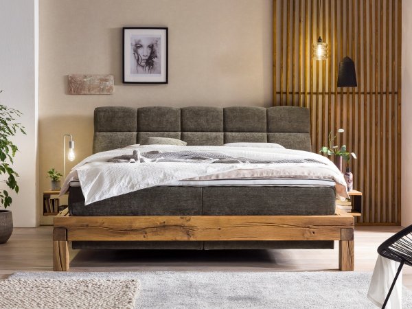 Postel boxspring BULL 2 dub masiv