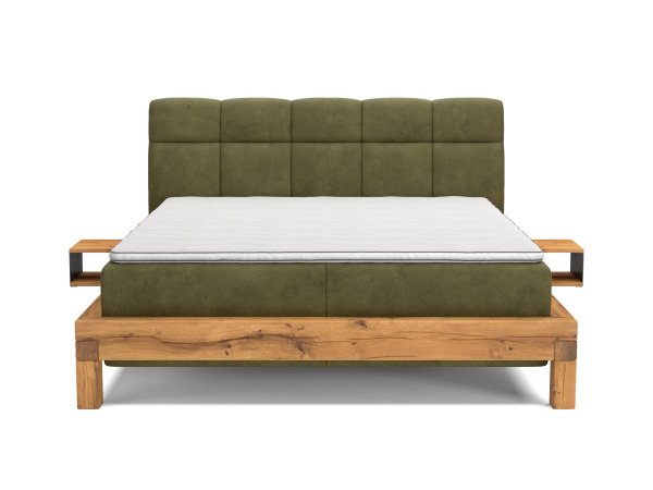 Postel boxspring BULL dub masiv