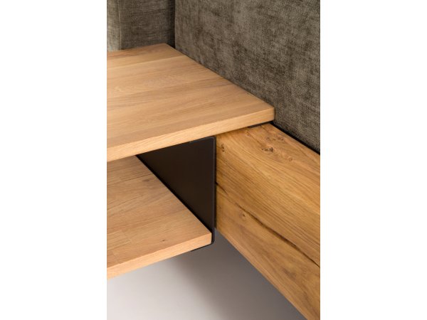 Postel boxspring BULL 2 dub masiv