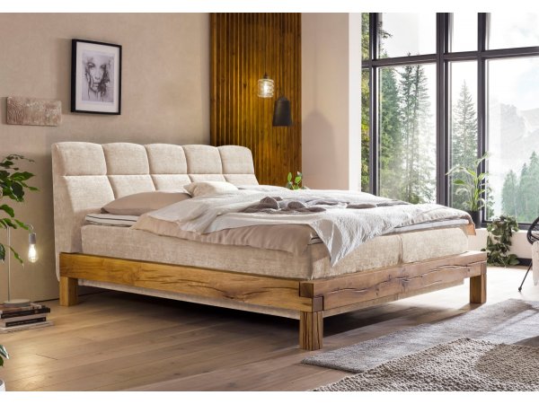 Postel boxspring BULL 2 dub masiv
