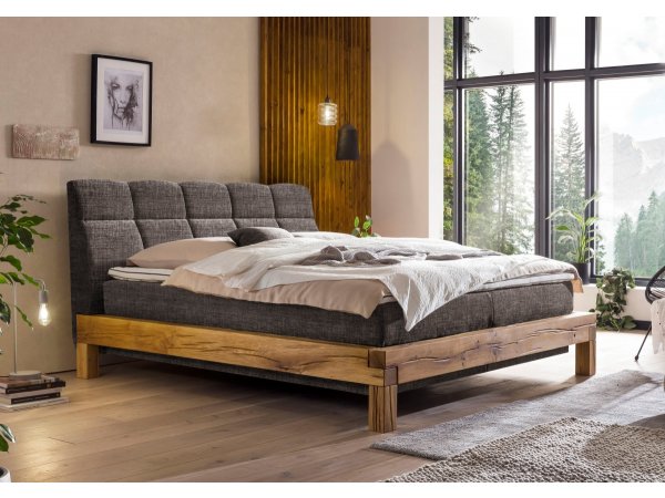 Postel boxspring BULL 2 dub masiv