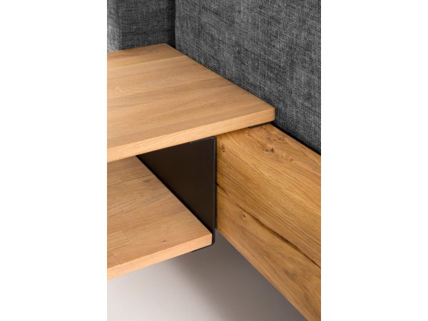 Postel boxspring BULL 2 dub masiv