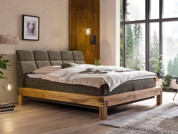 Postel boxspring BULL 2 dub masiv