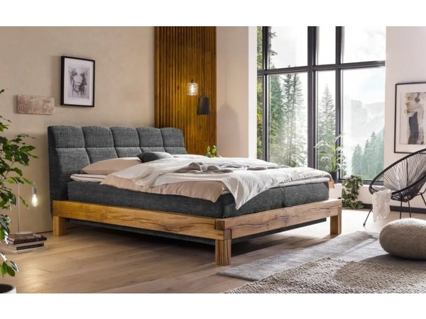 Postel boxspring BULL dub masiv