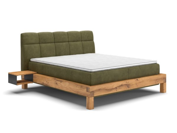 Postel boxspring BULL dub masiv