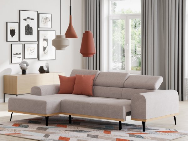 Rohová sedací souprava CARLO