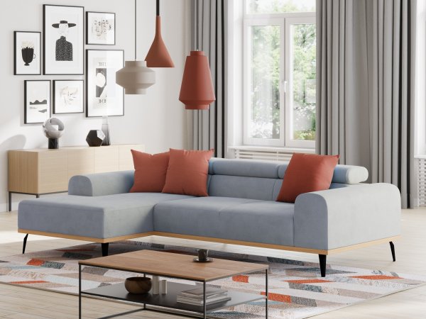 Rohová sedací souprava CARLO