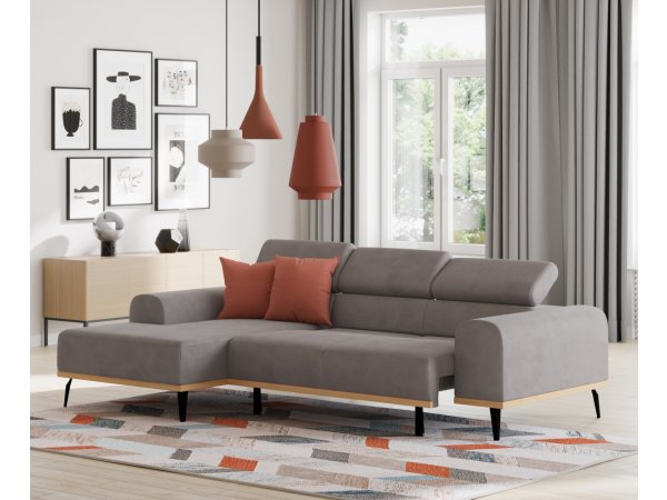 Rohová sedací souprava CARLO