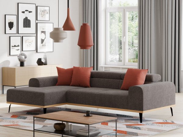 Rohová sedací souprava CARLO