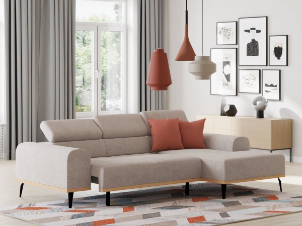 Rohová sedací souprava CARLO