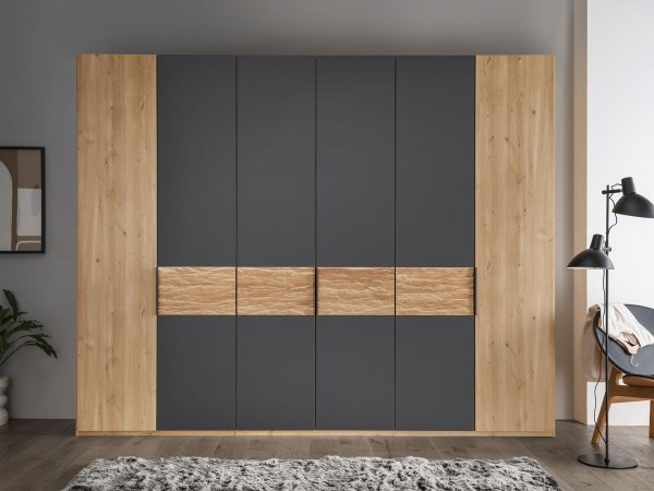 Ložnicová sestava CADIZ dub bianco/grafit