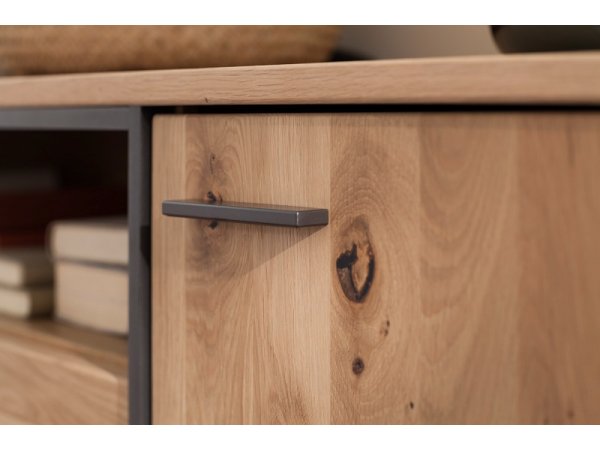 Nábytek do obývacího pokoje CAMPINAS IV dub sukatý bělený