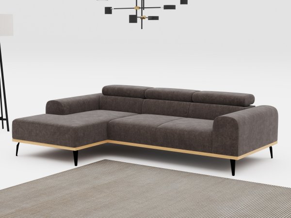 Rohová sedací souprava CARLO