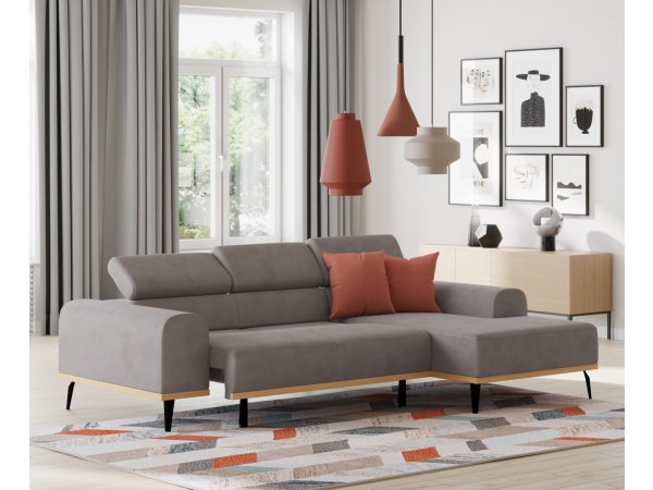 Rohová sedací souprava CARLO