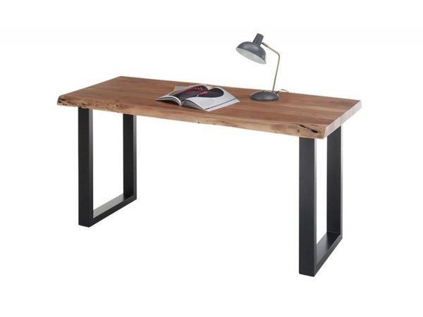 Pracovní stůl z masivu CARTAGENA akát/přírodní lak