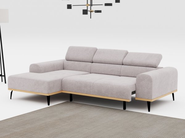 Rohová sedací souprava CARLO