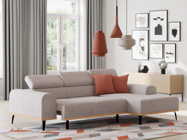 Rohová sedací souprava CARLO