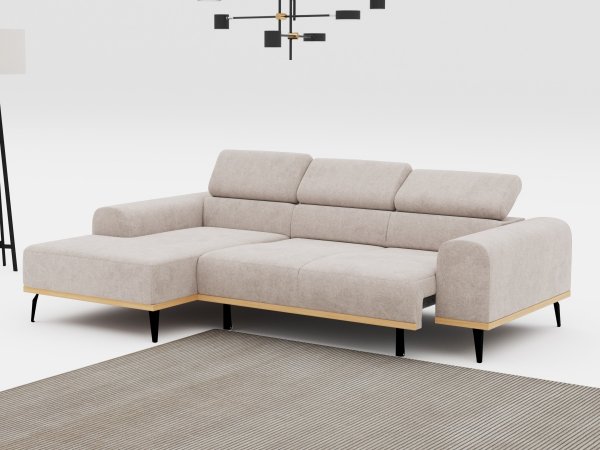 Rohová sedací souprava CARLO